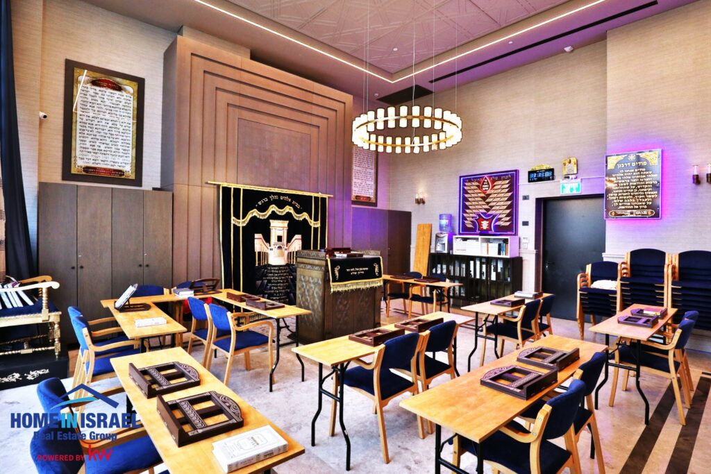 בית כנסת במגדלי היוקרה בריגה טאורס עיר ימים