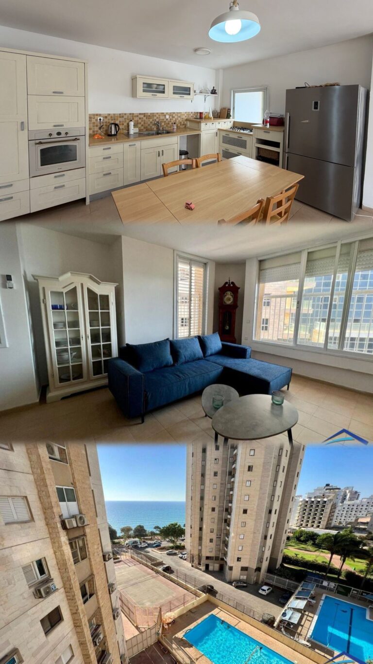 Fully Furnished 4-Room Apartment for Rent | Nitza st., Netanya | 6,700 ₪