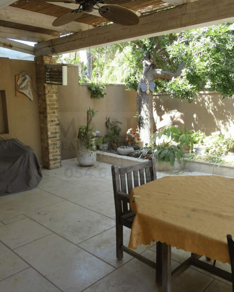 Modern bright living room in a renovated villa for sale in Netanya Israe