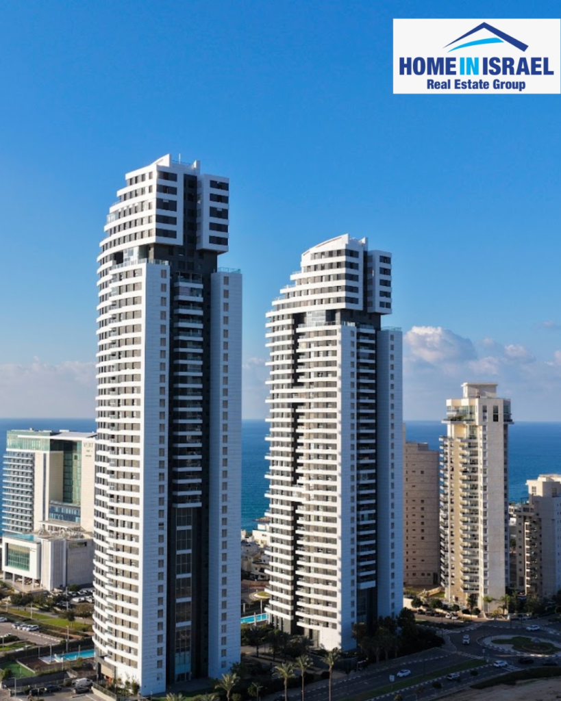 Lagoon Tower prime beachfront location in Nat-600 Netanya
